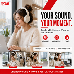 2026 Nieuw Model voor 5.4 Over-Ear <span class=keywords><strong>Headset</strong></span> Zware Bass 360 Surround Sound Actieve Ruisonderdrukking Aanpassingsmogelijkheden Oordopjes - Product Image 2