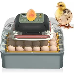 Сделано в Китае, черепаха, лебедь, утка, Умный домашний, автоматический, 24 яйца, инкубатор двойного питания