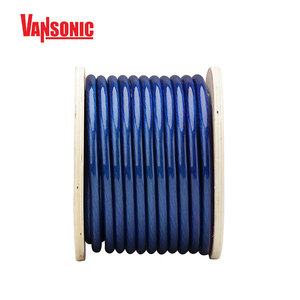 Câble d'alimentation audio pour voiture Vansonic, prix usine, calibre 0GA AWG, 100% cuivre OFC, construction hyper torsadée, gaine ultra transparente - Product Image 1