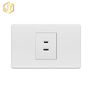 <span class=keywords><strong>Prise</strong></span> <span class=keywords><strong>murale</strong></span> électrique classique américaine à 2 broches et 2 trous, sans mise à la terre, pour la mise à niveau des maisons anciennes et des bâtiments anciens - Product Image 1