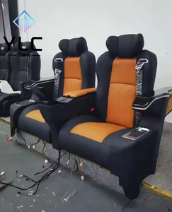 Sedile Auto in Pelle di Lusso Personalizzato per Mercedes Sprinter W447 Vito Alphard, <span class=keywords><strong>Design</strong></span> <span class=keywords><strong>VIP</strong></span> Modificato con Ventilazione Elettrica e Rotazione - Product Image 3