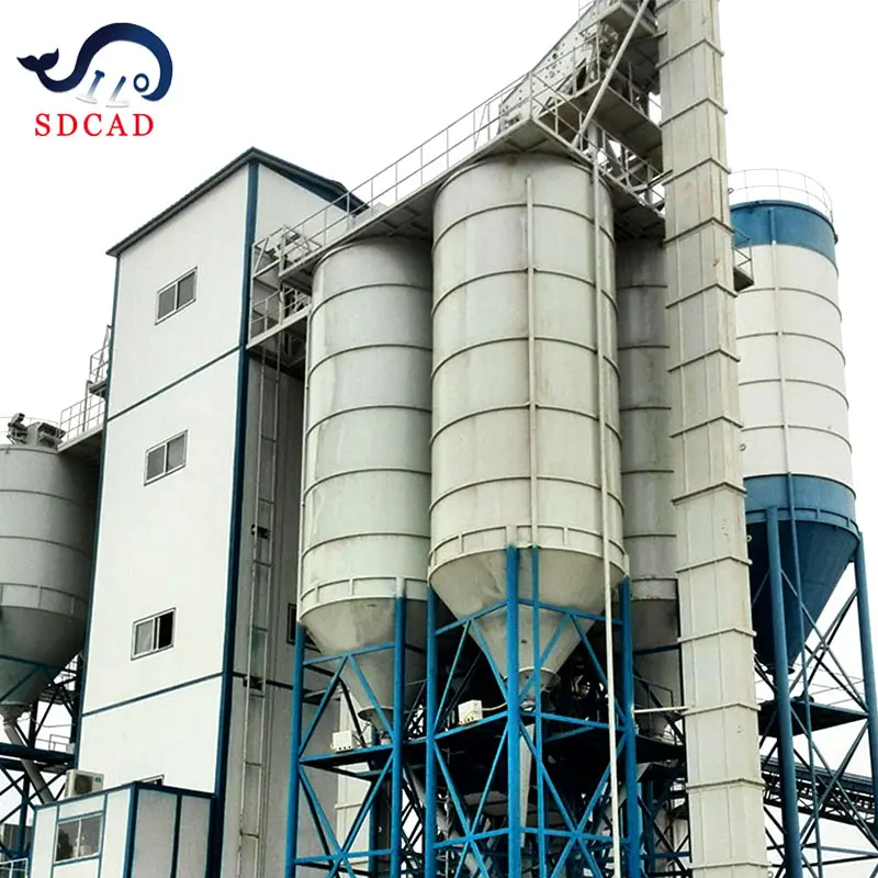 SDCAD marca CE & ISO acero inoxidable precio 100 toneladas acero 100 t Ciment Prix cemento filtro baghouse cemento silo