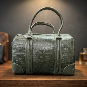 Sac à main de luxe pour femme en cuir véritable, pochette à bandoulière, fermeture éclair, imperméable, grande capacité, léger, pliable, pour soirée et voyage - Product Image 1