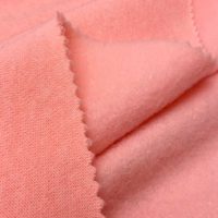 Großhandel Winter-Sweatshirt Warmes Gebürstetes TC 70% Polyester 30% Baumwolle Strick 220gsm French Terry Fleece Hoodie-Stoff