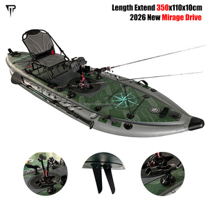 <span class=keywords><strong>Kayak</strong></span> de <span class=keywords><strong>Pedales</strong></span> Inflable Reforzado de PVC 1000D <span class=keywords><strong>con</strong></span> Sistema de Timón y <span class=keywords><strong>Pedales</strong></span> de Accionamiento por Pie - Product Image 6