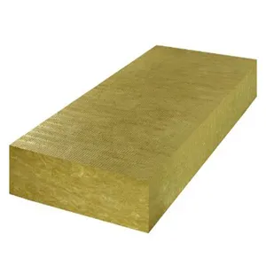 china supplier wall thermal insulation 80kg density rock wool 50mm thickness stone board mineral panel price