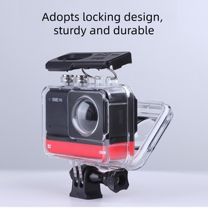 Boîtier étanche pour plongée sous-marine 30M pour caméra d'action Insta360 ONE RS Dual 360 Lens, accessoires - Product Image 2