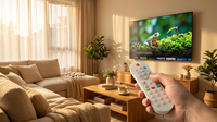 Control Remoto Universal Profesional de Código Fijo para Sistemas de TV de Hotel, Botones Mate de PVC Resistentes al Polvo, Material Ecológico, OEM/ODM