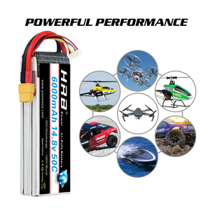 Battery 3S-6S 2200-6000mAh 11.1V 50C XT60 Deans Plug for <b>RC</b> Cars Helicopters <b>Drones</b> Boats - Product Image 4