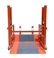 Plateforme de levage inclinable pliable portable pour le transport de céréales, aliments et fruits en ferme