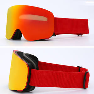 男孩女孩滑雪眼镜儿童儿童大视野可套装近视眼镜双层防雾滑雪板护目镜 - Product Image 6