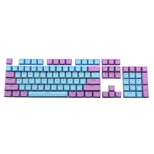 PBT Double Shot Translucent Backlit Oem Custom Arabic Spanish Russian French Gaming Keyboard Keycaps