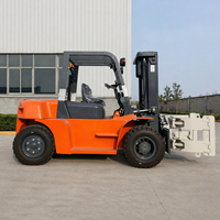 Chariot élévateur diesel à faible consommation de carburant, 3 tonnes, avec moteur japonais, système hydraulique durable, réduit les coûts d'exploitation, travail en entrepôt