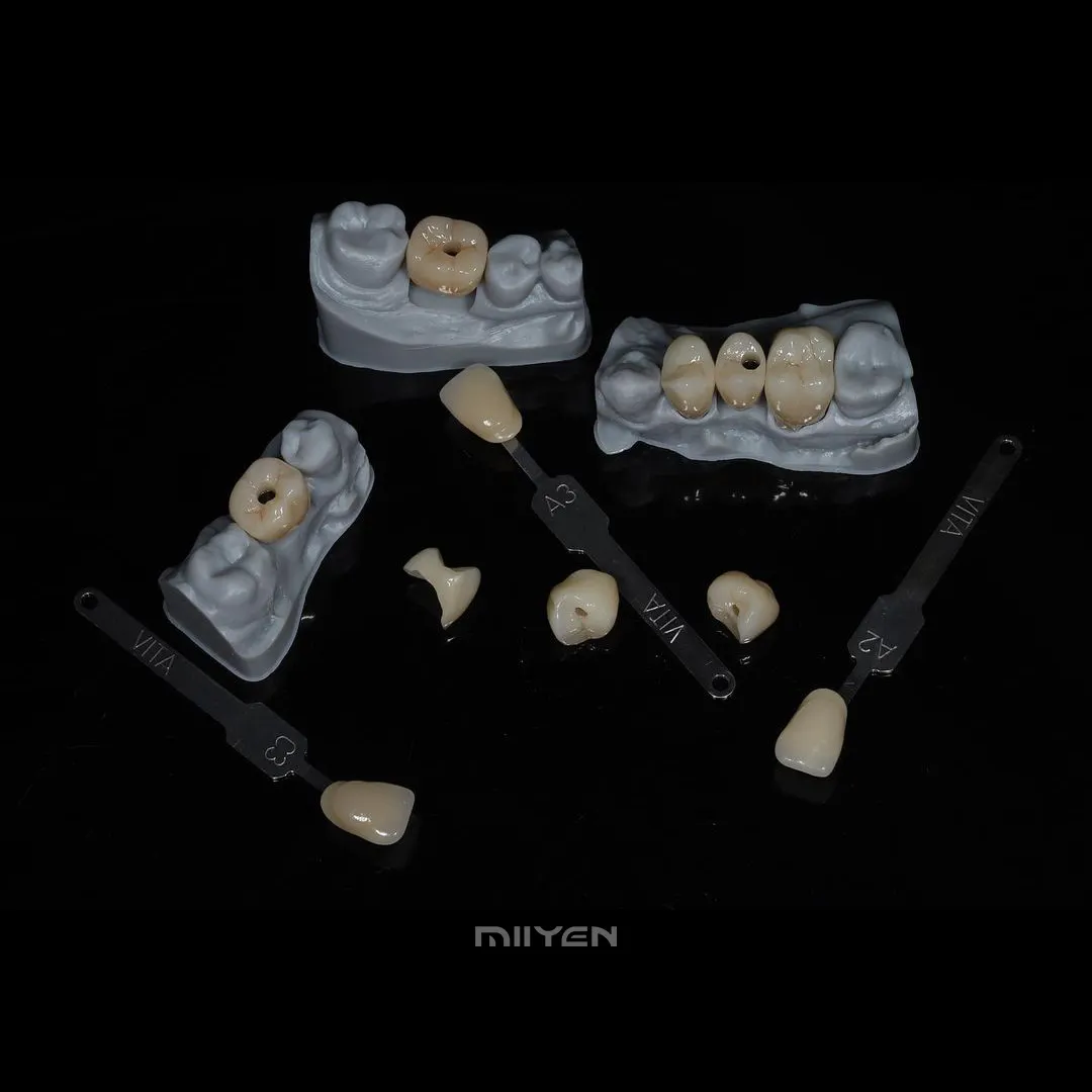 MIIYEN Aesthetic All In One 3D Pro Dental Zirconia Block Multilayer Dental Zirconia Block Dental Zirconia Block