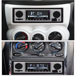 Autoradio classique Podofo 1Din avec interface ISO, radio FM, lecteur multifonction - Product Image 4
