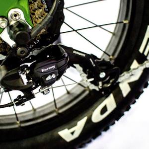 Liulishui — vélo électrique 48v 250w 500w avec cadre de contrôle, batterie intégrée de 20 pouces, pneus larges - Product Image 4