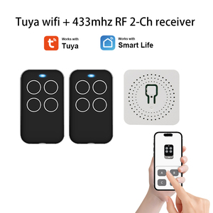 YET478WTR TUYA <span class=keywords><strong>Relais</strong></span> intelligent <span class=keywords><strong>WiFi</strong></span>, interrupteur intelligent AC220V 110V, télé<span class=keywords><strong>commande</strong></span> sans fil, contrôle vocal Alexa Google Home, 2 voies - Product Image 3