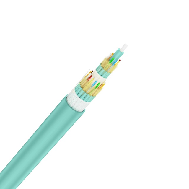 High Density GJBFJH 48 Core Multi-purpose Breakout Fiber Optic Cable with Tight Buffered Fibers for Building Backbone