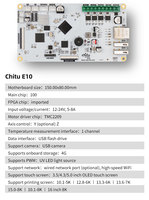Neues Hifun3D Resin 3D-Drucker Motherboard LCD DLP SLA Ersatzteile für Chitu E10/M30/M20 1kg China Guangxi