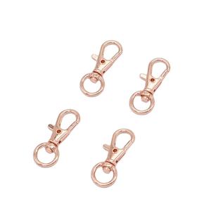 EWANG En gros Mousquetons rotatifs en alliage de zinc or rose arc-en-ciel pour chiens, crochets mousquetons métalliques pour accessoires de sac - Product Image 3