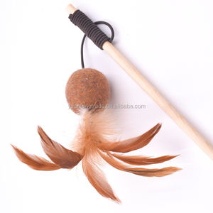 Distributeur recherché, prix de commande en gros, jouet à mâcher pour chat Songway à la catnip et à la silvervine avec plume, MOQ 300 - Product Image 5