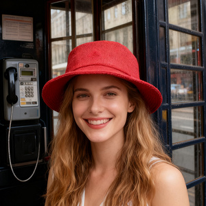 Caldo inverno da <span class=keywords><strong>donna</strong></span> in peluche orsacchiotto in pile <span class=keywords><strong>cappello</strong></span> in pelliccia margherita fiori Shearling pescatore <span class=keywords><strong>cappello</strong></span> per lo sport - Product Image 4