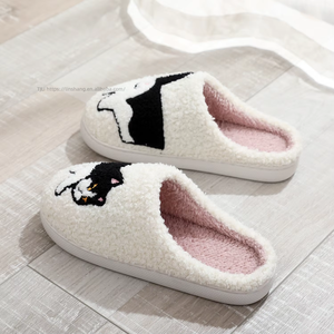 New Function TPR Sole Women Slippers Plush Hotel Slippers With Wholesale of New Technologies - Product Image 3