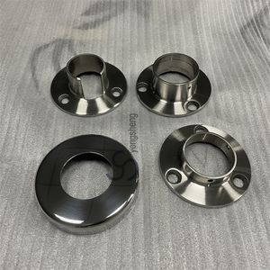 Copertura per Ringhiera Scale in Acciaio Inox Spazzolato con Flangia per Piastra Base e Coperture, Garanzia di 5 Anni - Product Image 5