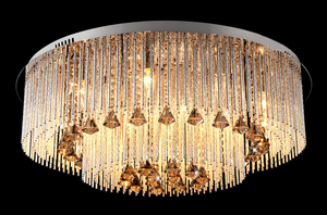 Sang Trọng Hiện Đại Vòng Vuông Pha Lê Đèn Trần Đèn Chùm Pha Lê Đèn Chùm Chiếu Sáng - Product Image 6