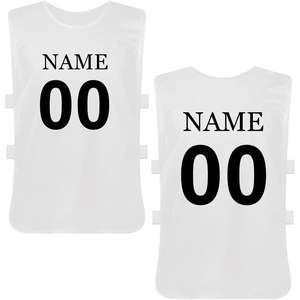 2025 gilet d'entraînement de mêlée personnalisé pour adultes/jeunes bavoirs de football sport Pinnies gilet bénévole Souvenirs de haute qualité - Product Image 1