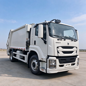 Camión de compresión de basura ISUZU GIGA de 15 metros cúbicos, camión recolector de basura para saneamiento, en venta. - Product Image 5
