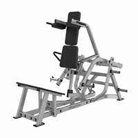 Machine à Squat Hack Commerciale à Charge de Plaques pour Entraînement des Jambes, Équipement de Musculation pour Club de Fitness