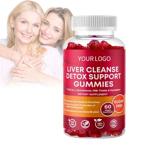 Bán Buôn 100% Tinh Khiết Hữu Cơ Tự Nhiên Đường Miễn Phí Sức Khỏe Gan Hỗ Trợ Làm Sạch Detox & Sửa Chữa Gummy Bổ Sung Với Cây Kế Sữa - Product Image 1