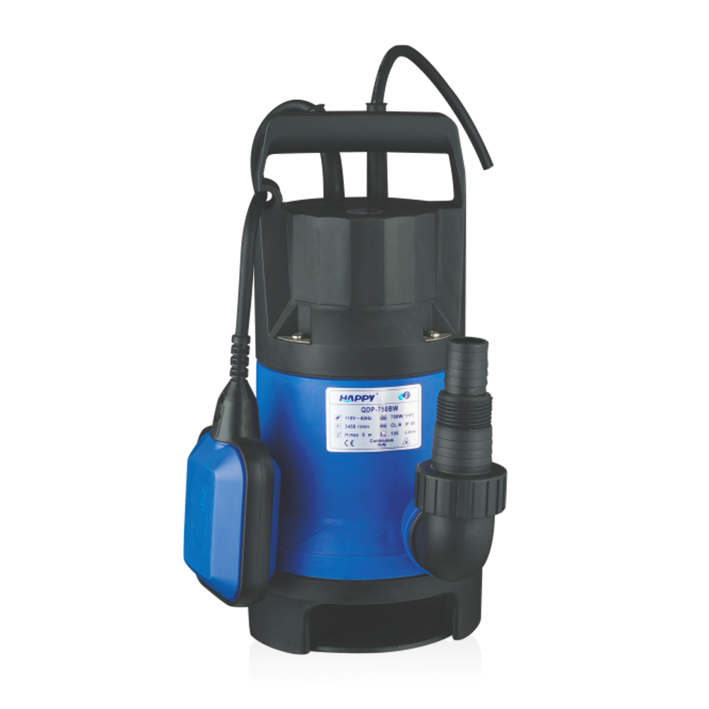 Китайский однофазный погружной водяной насос для сточных вод 220 В, 50 Гц, 1 л.с.