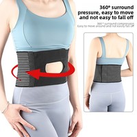Ceinture abdominale ouverte en nylon élastique respirant, réglable en U, avec soutien lombaire, pour utilisation universelle en toutes saisons