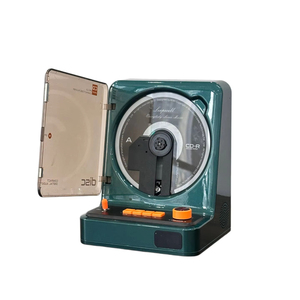 Lecteur CD portable d'usine avec Bluetooth 5.0, radio FM, rechargeable par USB, haut-parleur intégré, anti-saut de disque, écran HD, pour la maison et la voiture - Product Image 2
