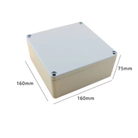 Boîtier électrique en aluminium moulé sous pression, résistant à la corrosion, étanche IP65, de qualité industrielle, pour équipements de communication