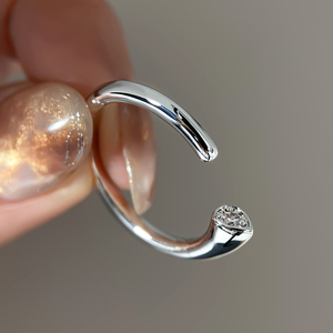 Fashion Rings Jewlery Trendy 18K Gold Plated Bling Zircon Trendy Hand Cuff Rings for Women Gift - Product Image 3