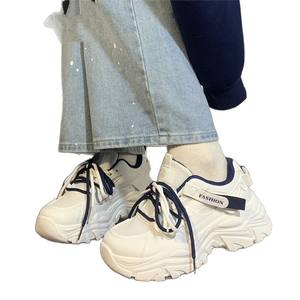 Zapatos de Moda para Mujer, Estilo Dad Shoes, con Tacón Grueso, Transpirables, de Malla, para Primavera y Otoño, Ideales para Ir de Compras - Product Image 2