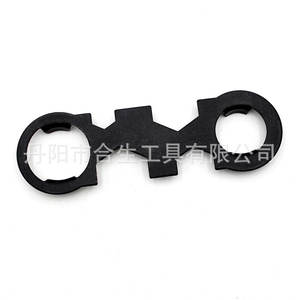 Llave de doble extremo para tapa de válvula, 160 mm, métrica, hierro, electroforis, uso industrial - Product Image 3