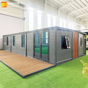 Camp de Travail Préfabriqué Industriel, Dortoir à Structure Métallique Galvanisée, Construction Rapide, Maisons Conteneurs Extensibles Préfabriquées - Product Image 1
