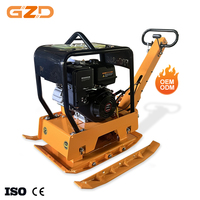 Compacteur industriel GZD, plaque vibrante C330T 38KN, compacteur à plaque réversible, 13hp, machine de pavage routier diesel