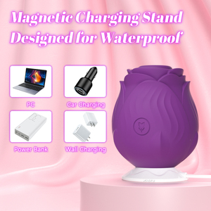 Vente chaude Étanche Silicone Clitoris Sucer Mamelon Stimulateur Clit Sucker Rose Vibrateur - Product Image 3