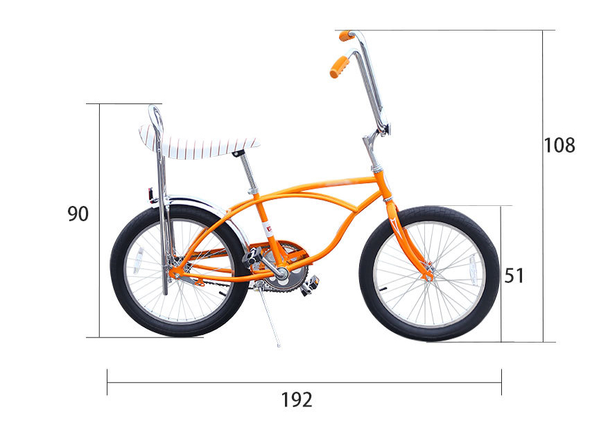 卸売 OEM 自転車 20インチ オレンジ ローライダーバイク| Alibaba.com