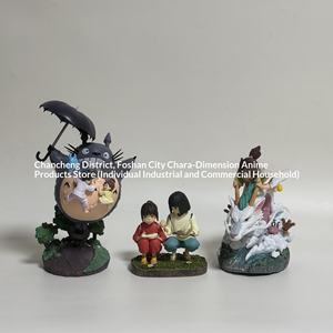 Paraguas de PVC para comercio transfronterizo, modelo de figura de <span class=keywords><strong>Totoro</strong></span> con diseño de escena cálida y adorable, adornos en caja, venta al por mayor directa de Japón - Product Image 2