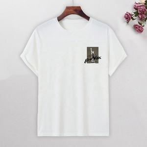 Camiseta de verano para hombre Camiseta de manga corta con cuello redondo impresa digital Ropa de ocio de hip hop - Product Image 2