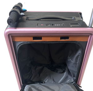 Valise intelligente Koowo Classic Fashionable à 4 roues, 20 pouces, avec fonction de conduite automatique, chargement USB et verrouillage. - Product Image 3