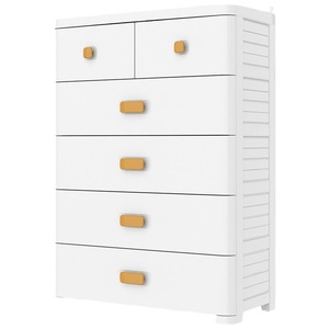 <b>Plastic</b> <b>Storage</b> <b>Drawer</b> Cabinet 4 5 6 Layer Standing Type Clothing Organizer Multi Layer <b>Storage</b> Cabinet For Home Bedroom Use - Product Image 1
