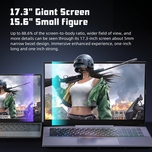 คอมพิวเตอร์โน้ตบุ๊กสำหรับเล่นเกม ขนาด 17.3 นิ้ว Core I5 9400 Gtx1050 Fhd 1920*1080 แรม 8g/16g ฮาร์ดดิสก์ 1tb/256g/512g Ssd ระบบปฏิบัติการ Win10 โน้ตบุ๊กพีซี I5 940 - Product Image 2