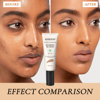 BB Cream Mineral Non-Minyak SPF 50 Zinc Oxide Tinted Coverage, Warna Kulit Merata, Grosir Partai Besar, Label Pribadi